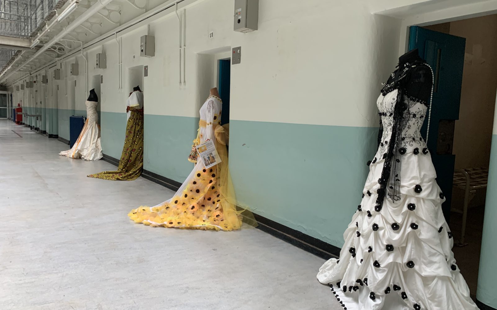 Wedding Dress Exhibition at Shepton Mallet Prison