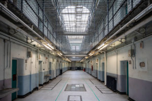 Prison wing at Shepton Mallet Prison