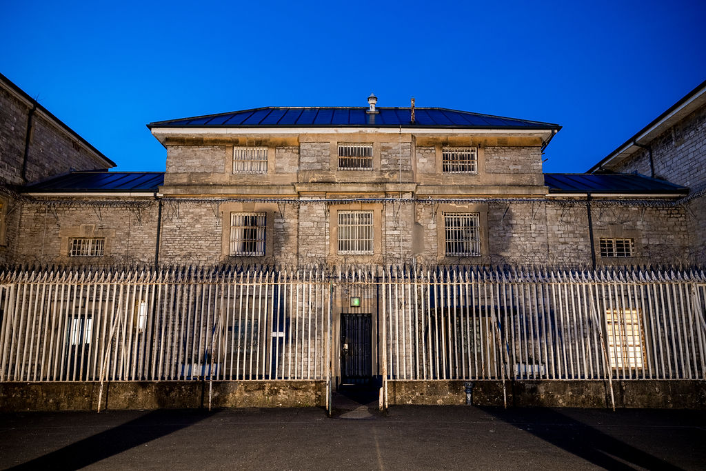 Exterior of Shepton Mallet Prison