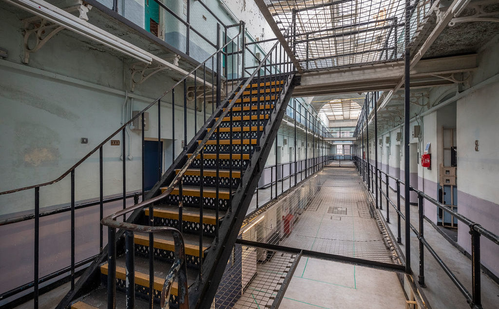 Interior of Shepton Mallet Prison